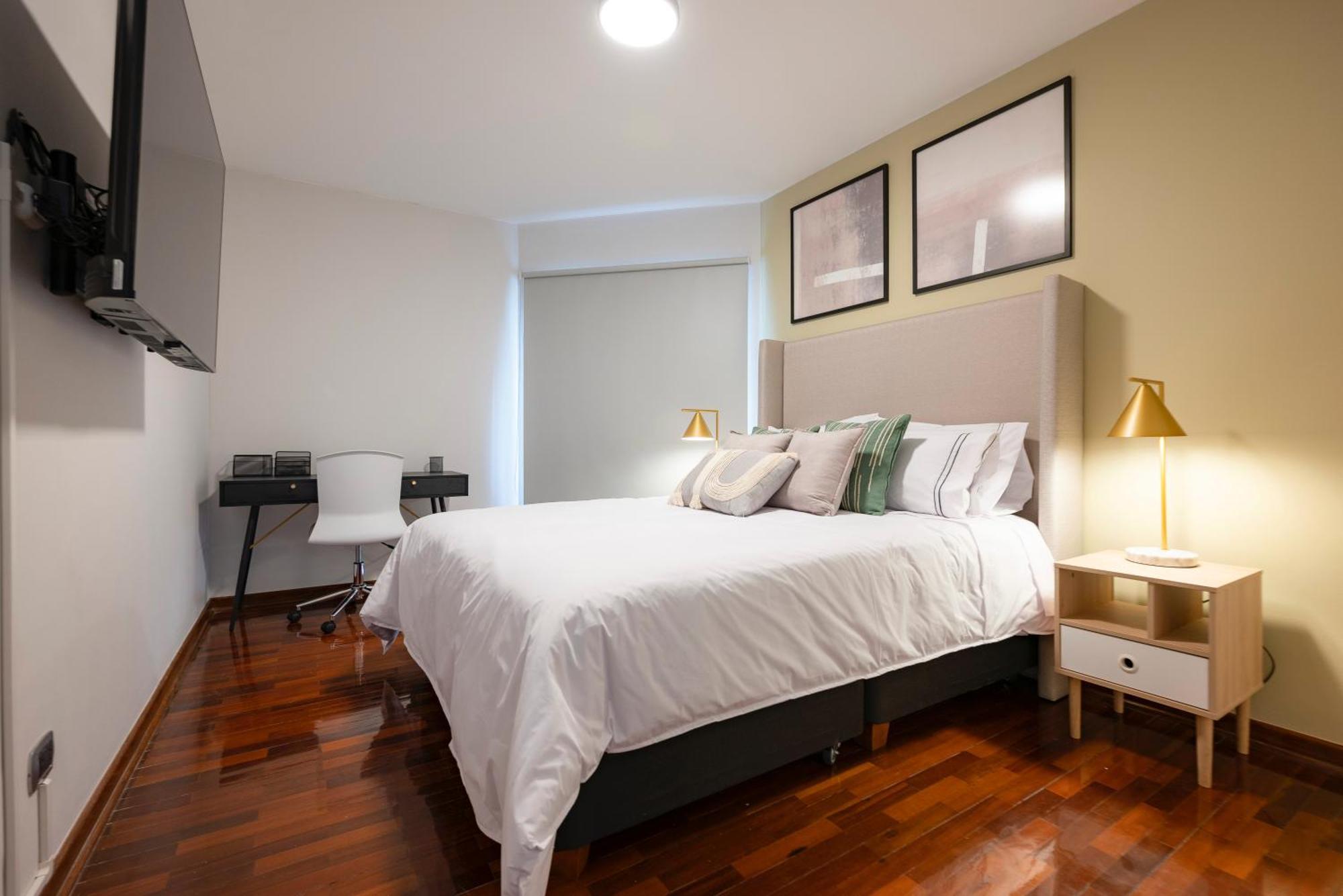 Alu Apartments - Miraflores ليما الغرفة الصورة