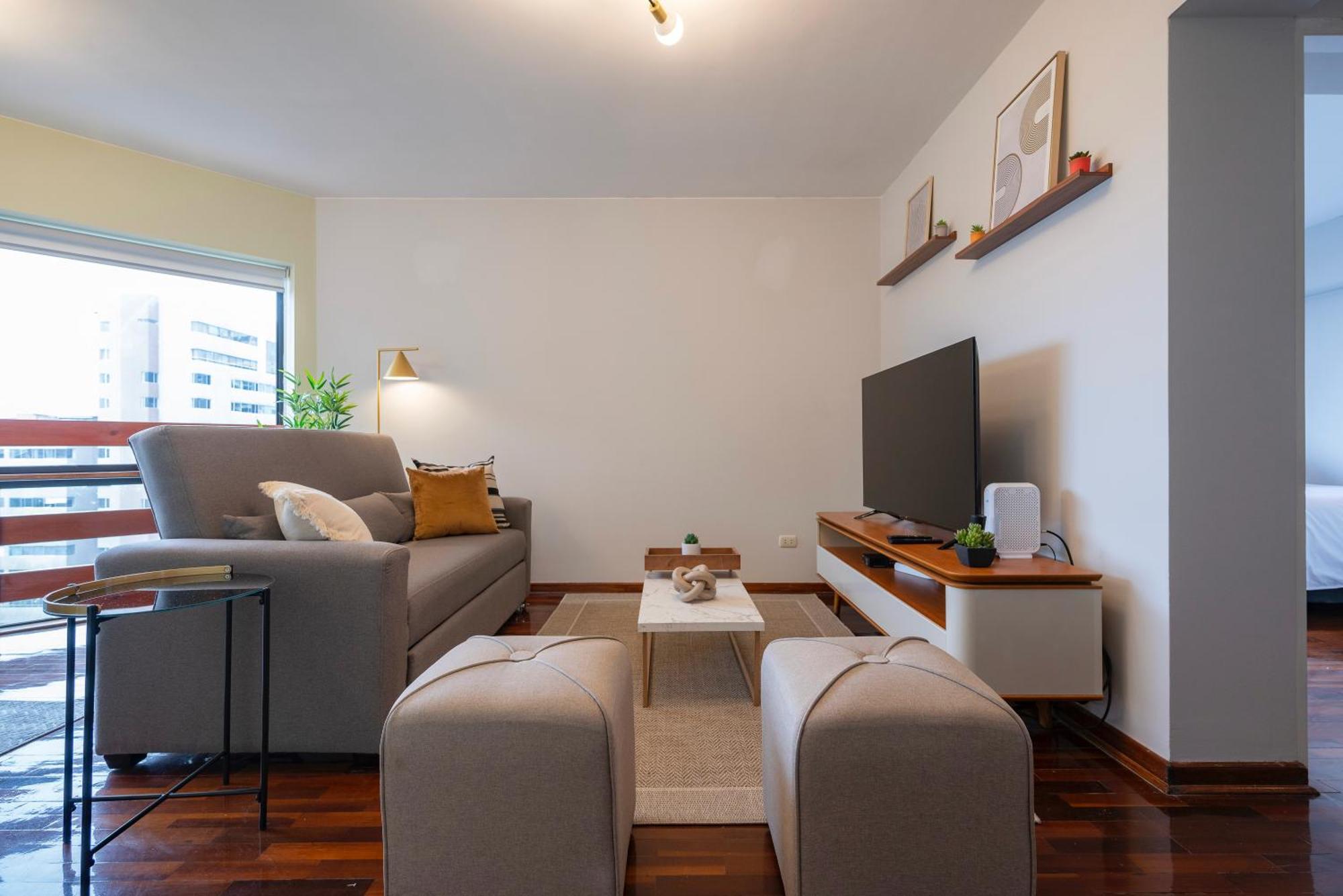 Alu Apartments - Miraflores ليما الغرفة الصورة